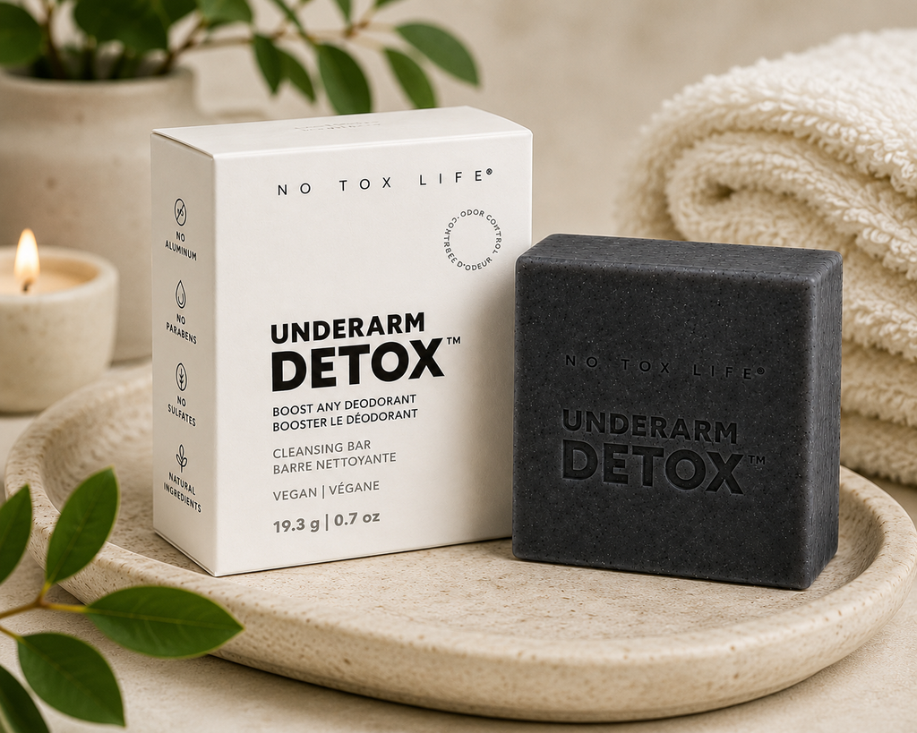 No Tox Life Underarm Detox Bar | Charcoal Cleansing Bar