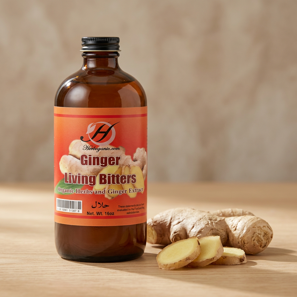 Ginger Living Bitters – 16 oz