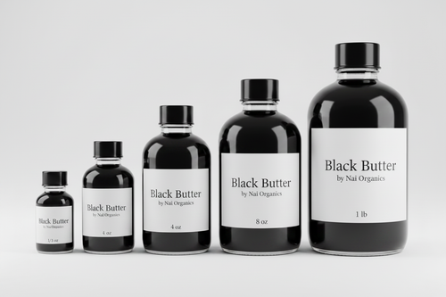 Black Butter - Multi-Size Lineup with Black Oil