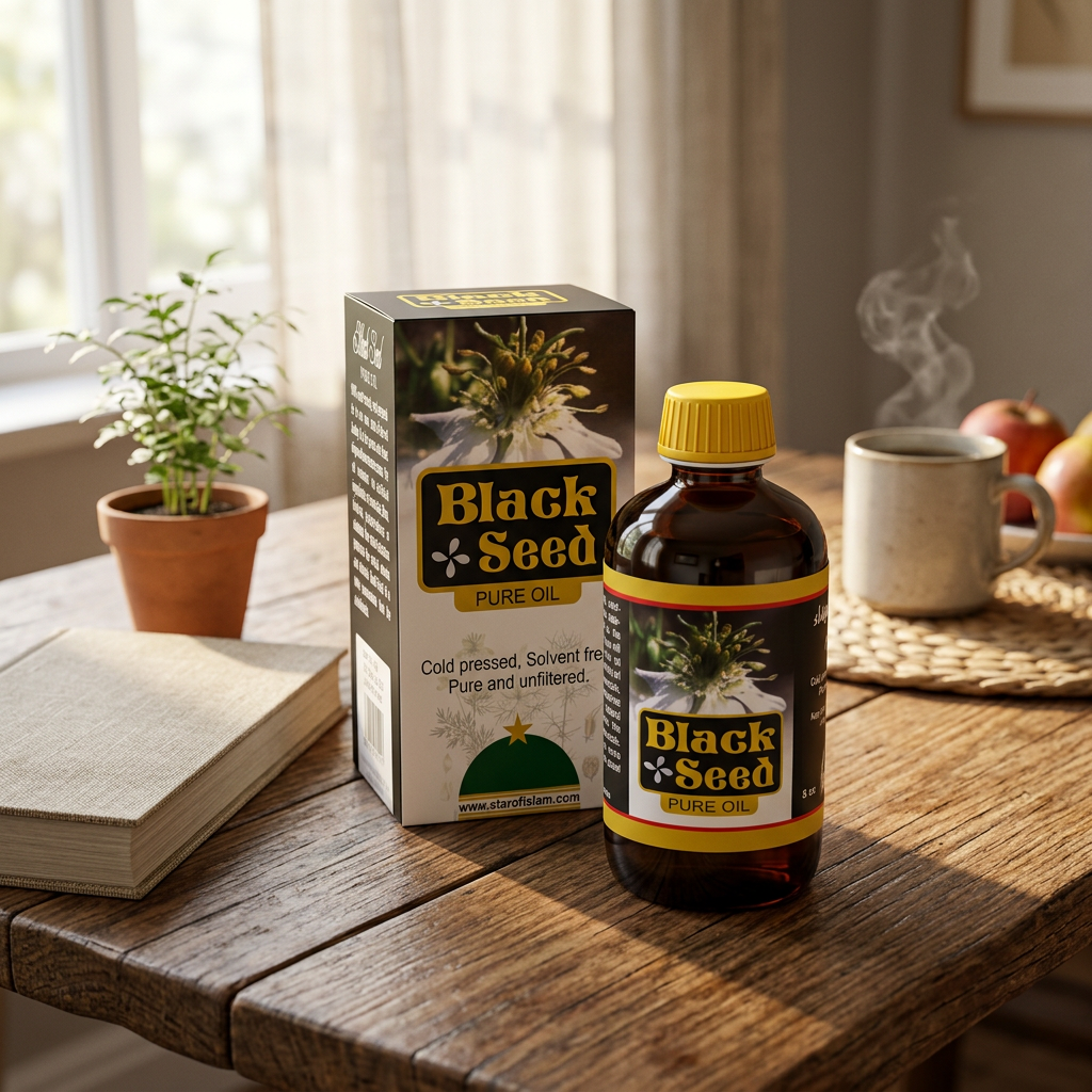 Black Seed Oil breakfast nook
