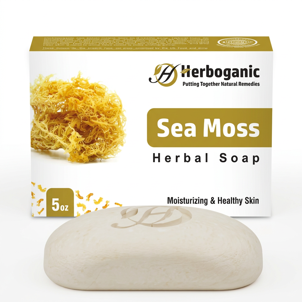 Clean Sea Moss Herbal Soap product photo