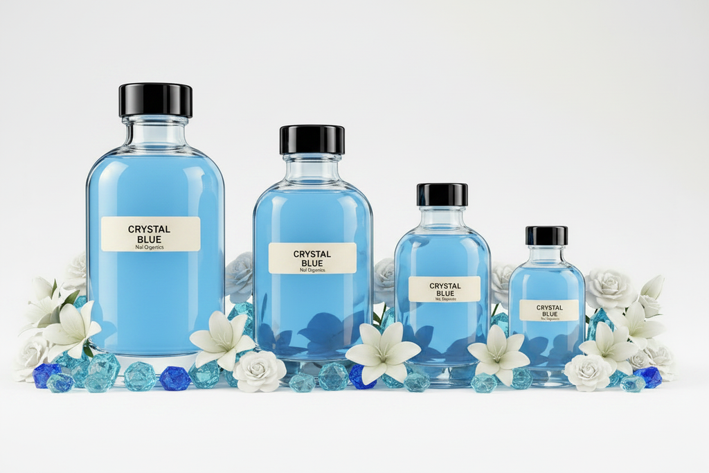 Crystal Blue - Multi-Size Lineup 16, 8, 4, 1 oz
