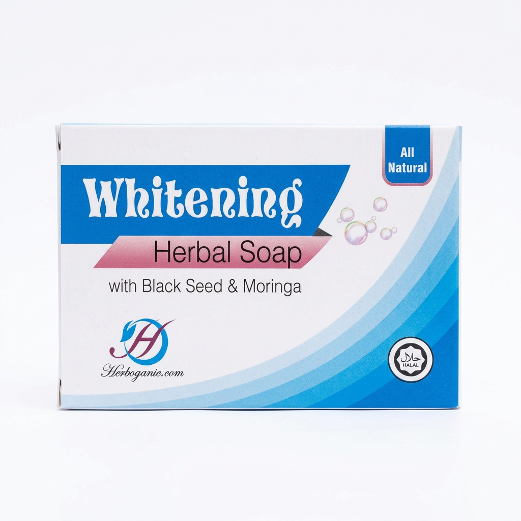 Herboganic Black Seed and Moringa soap box