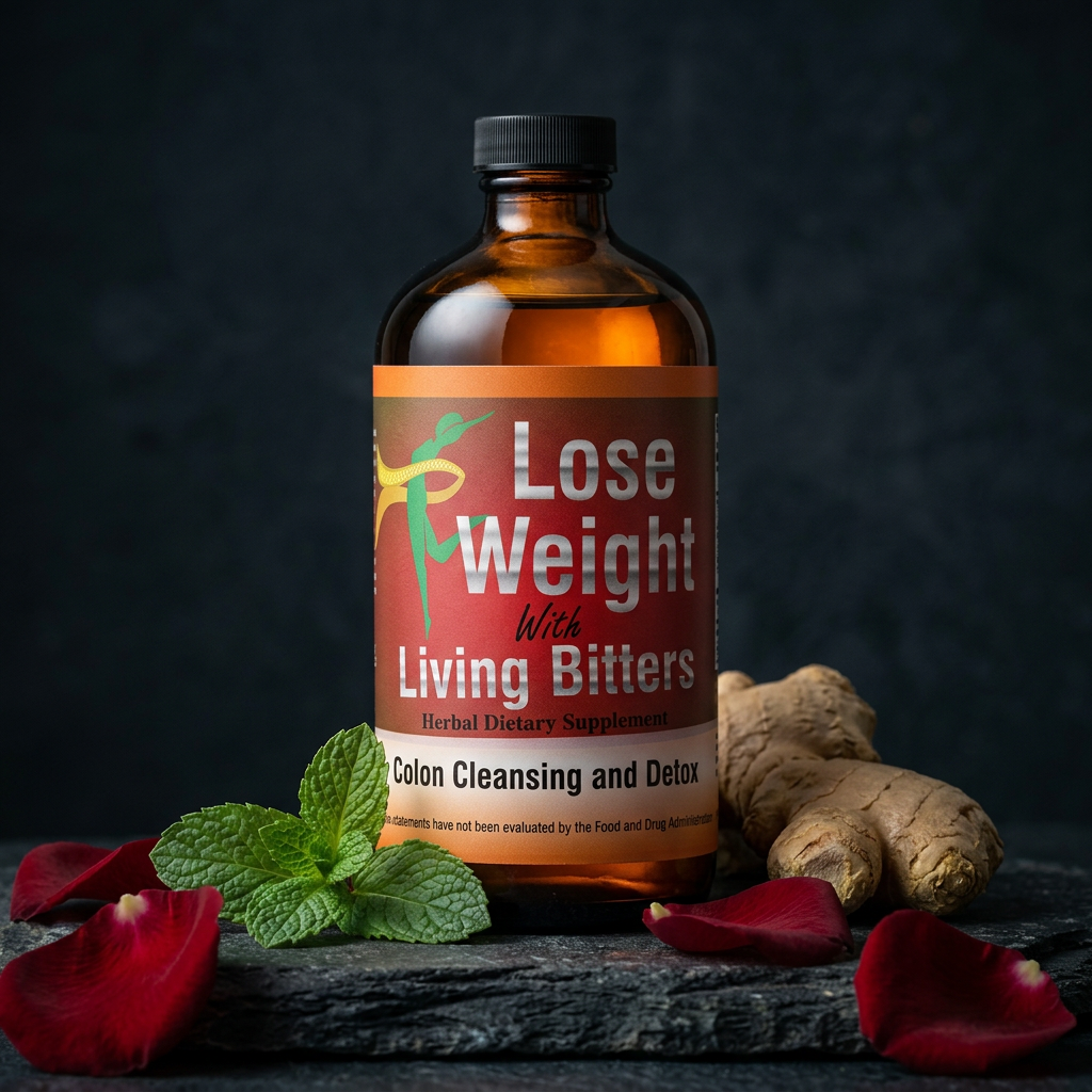 Lose Weight Living Bitters – 16 oz