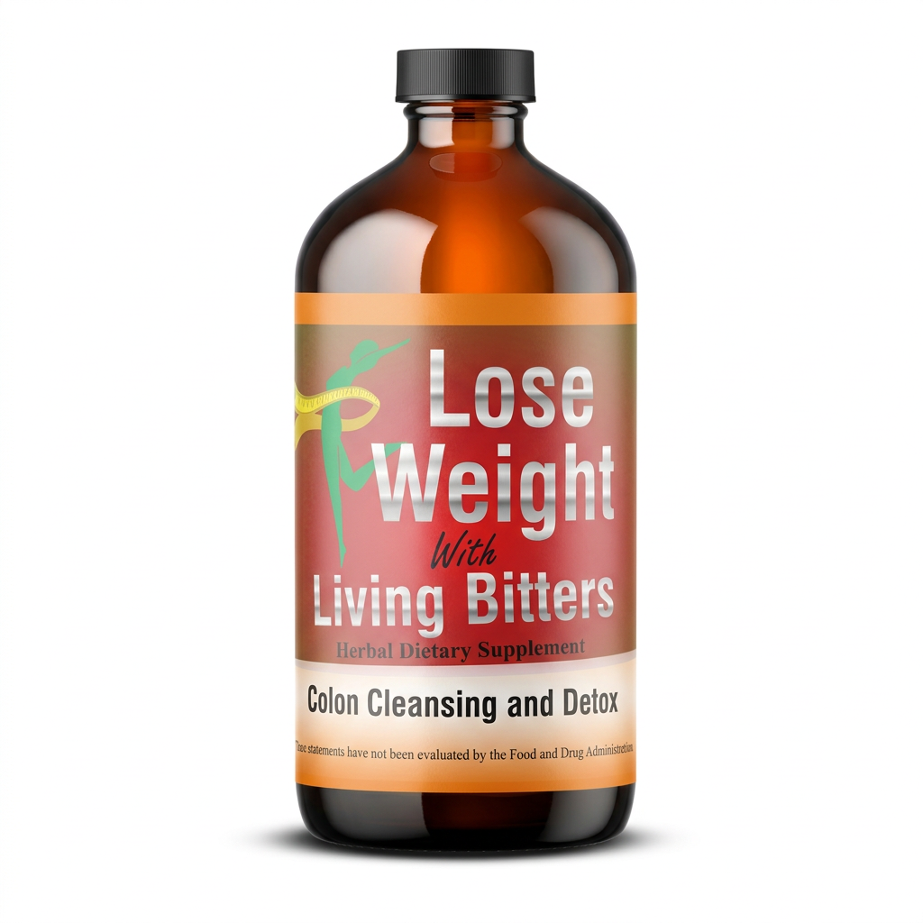 Lose Weight Living Bitters – 16 oz