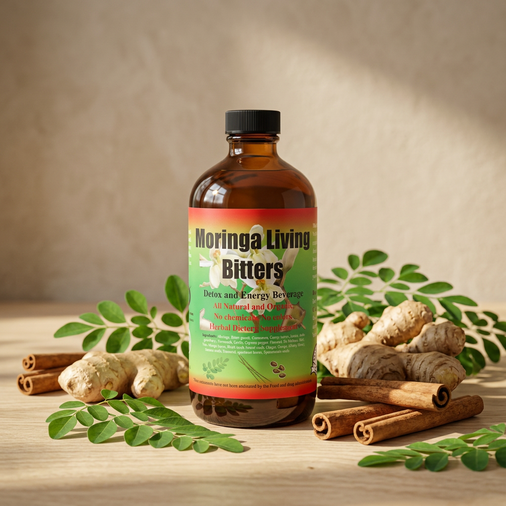 Moringa Living Bitters – 16 oz