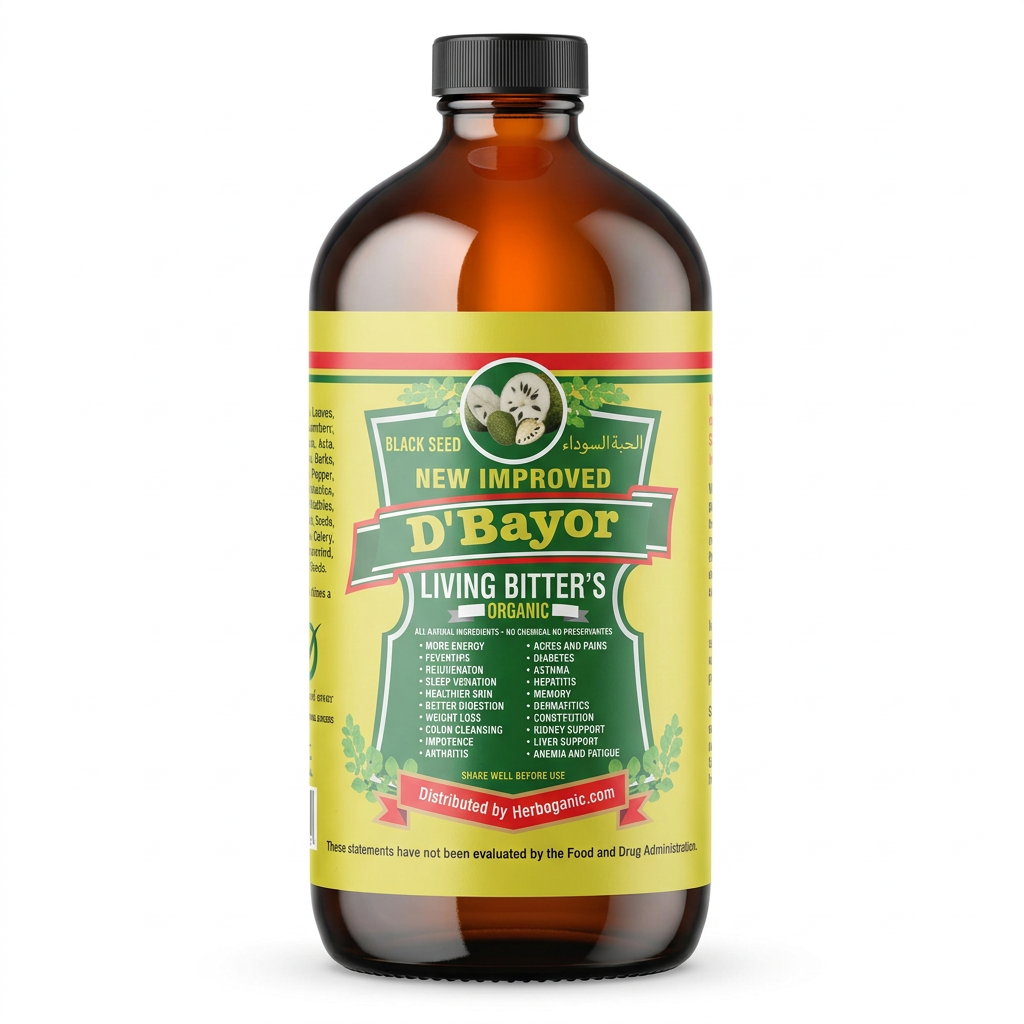 D’Bayor Living Bitters – 16 oz
