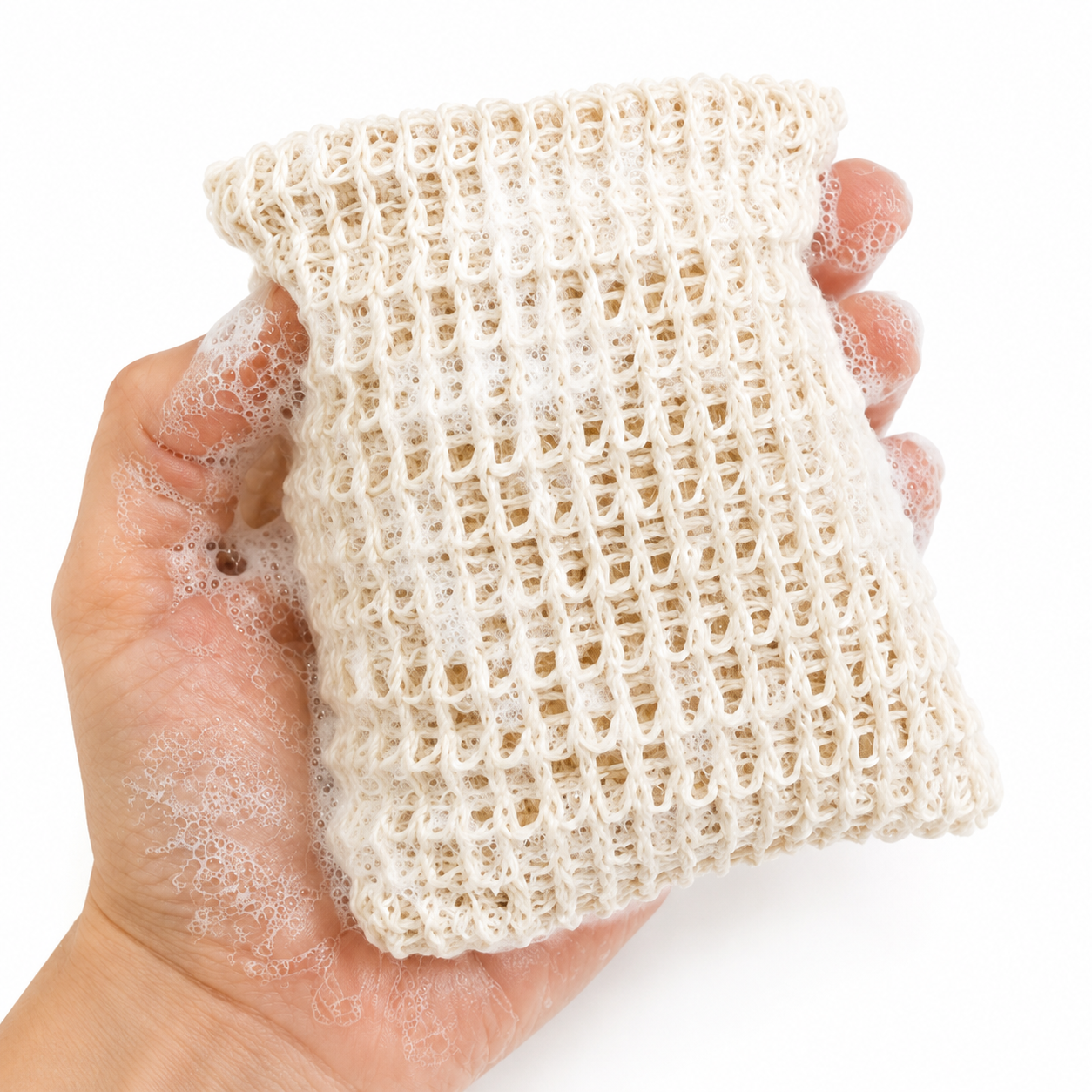 CASA AGAVE® Woven Soap Saver Bag