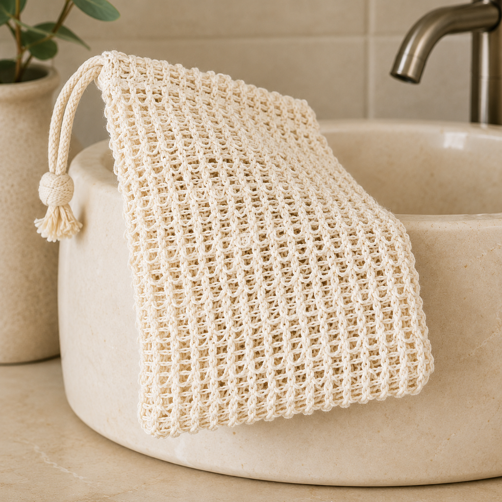 CASA AGAVE® Woven Soap Saver Bag