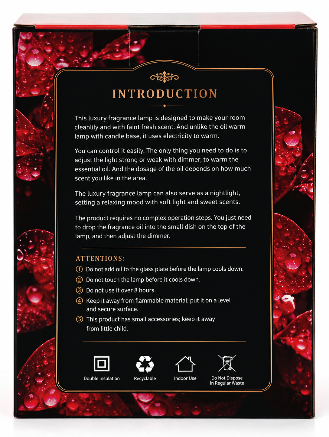 Luxury Fragrance Lamp