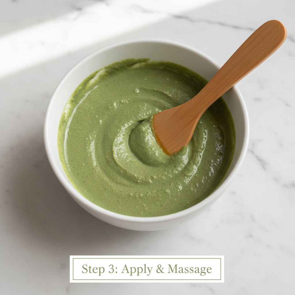 Step 3 - Apply and Massage